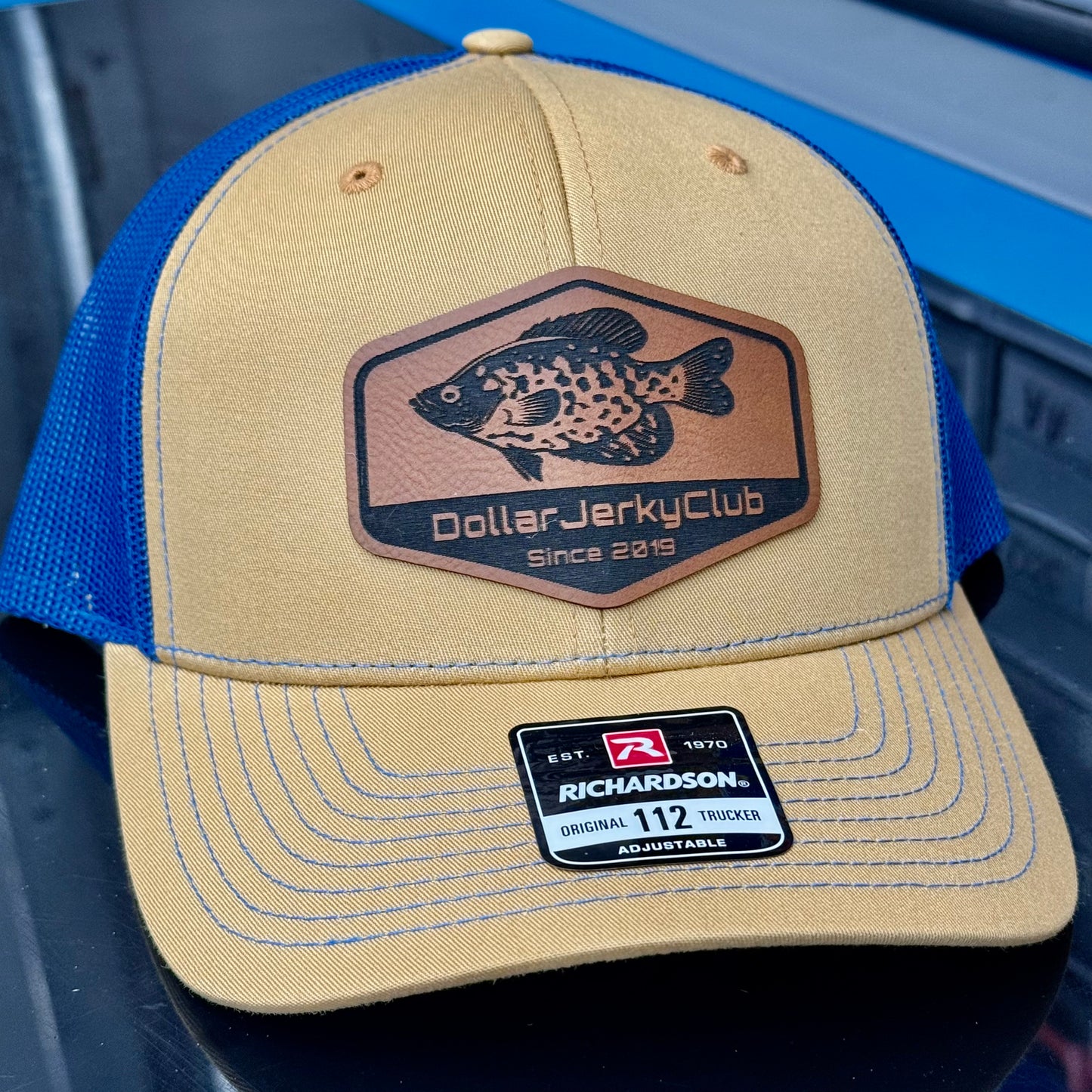 Tan/Blue Crappie DJC SnapBack