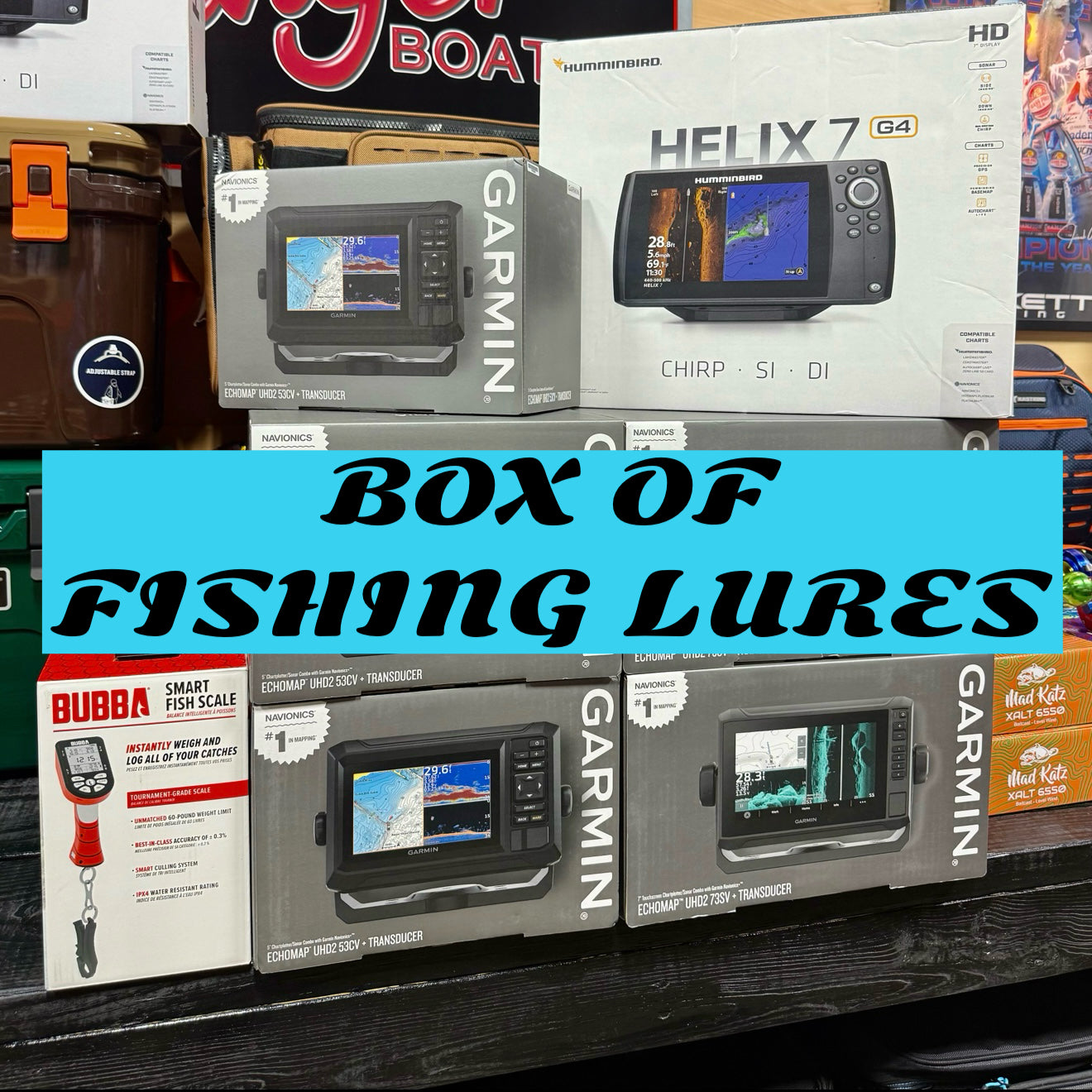 Box of Soft Plastic Lures📦