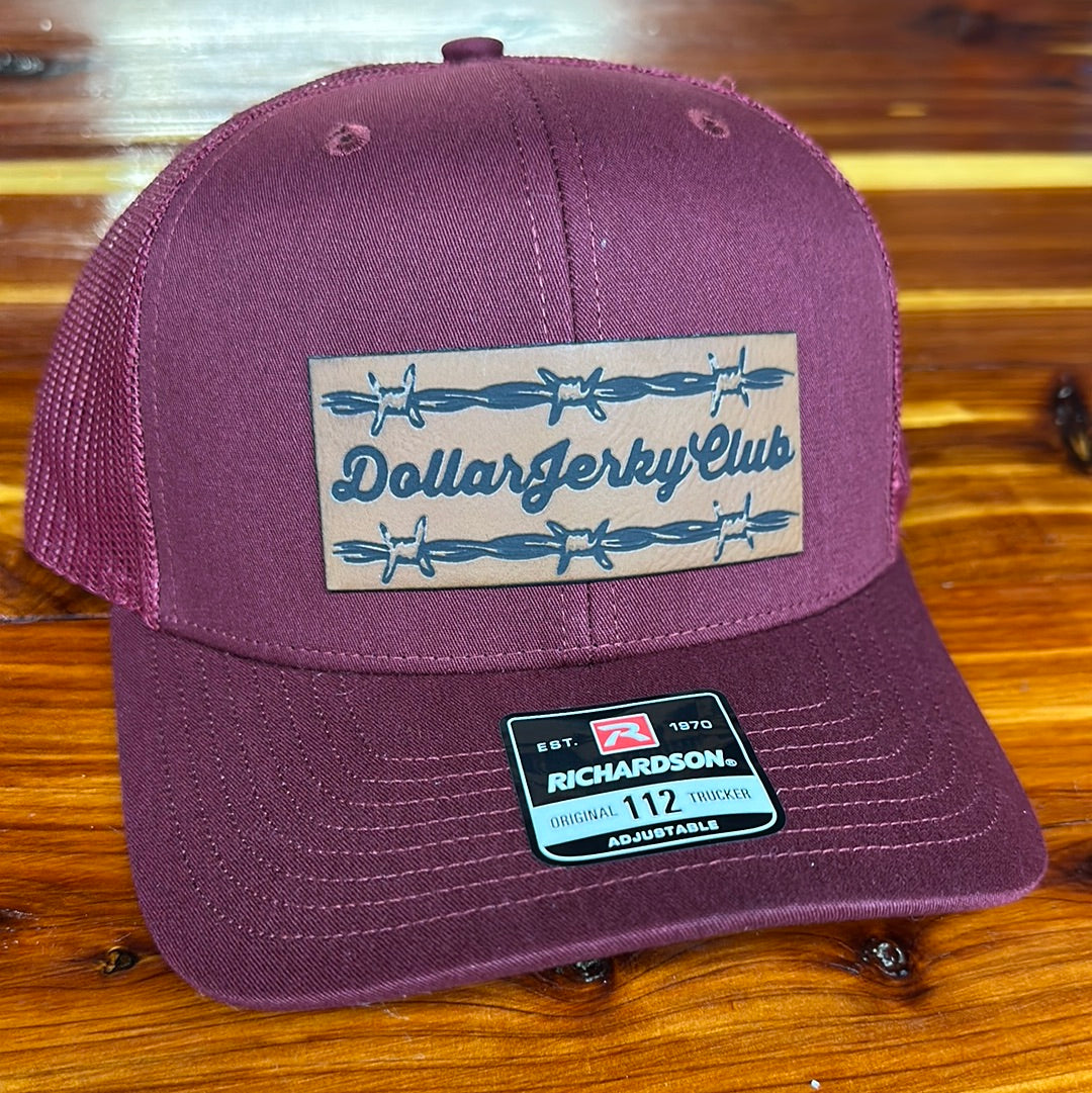 Maroon DJC Barbed Wire SnapBack