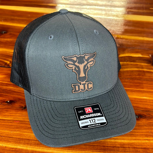 Charcoal Bull Head Snapback