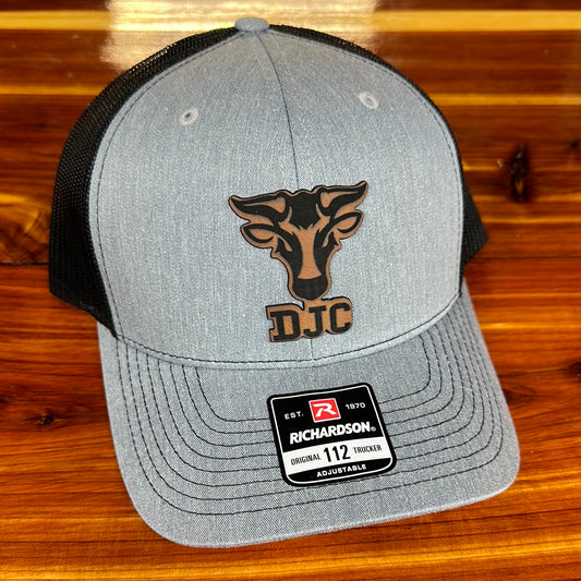 Heather Grey Bull Head SnapBack