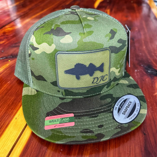 DJC Walleye Camo SnapBack