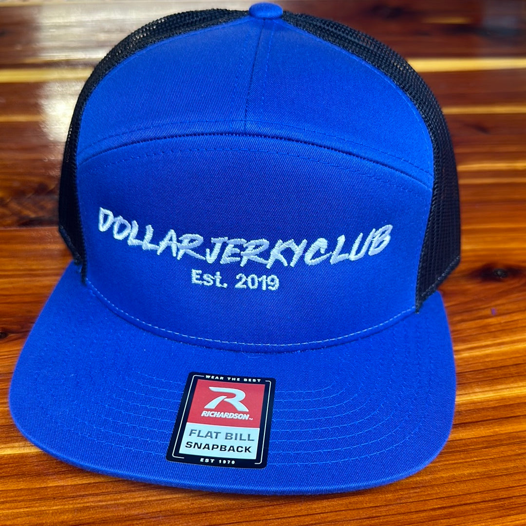 Royal Blue DollarJerkyClub SnapBack